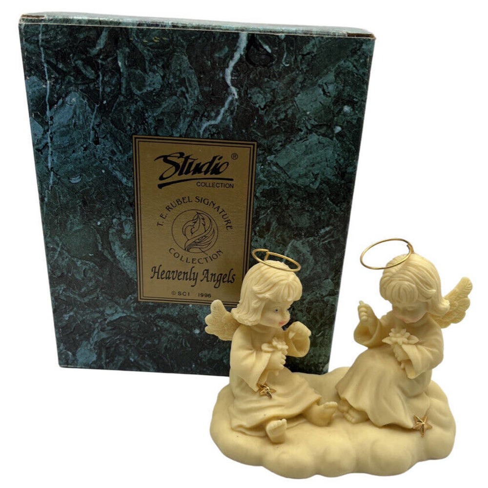 Heavenly Angels "She Loves Me, She Loves Me Not" Tom Rubel Studio Collection 94